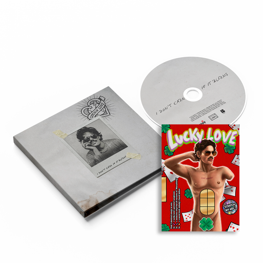 [EDITION LIMITEE] CD | NOUVEL ALBUM  “I DON’T CARE IF IT BURNS” | LUCKY LOVE GAME (jeu à gratter)