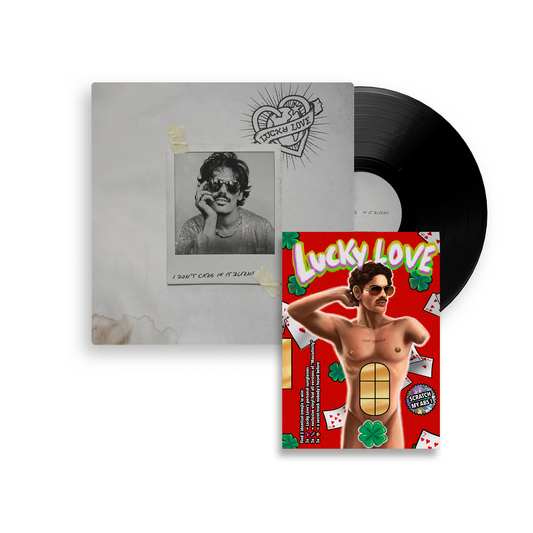 [EDITION LIMITEE] VINYLE | NOUVEL ALBUM  “I DON’T CARE IF IT BURNS” | LUCKY LOVE GAME (jeu à gratter)